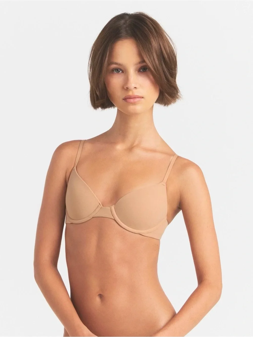 SKIMS Fits Everybody T-Shirt Bra – Ochre(?), 34DDD - Picture 2 of 4